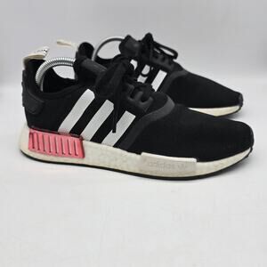 Adidas NMD R1 Women Running Sneakers Knit Boost Activewear Black FY3771 Size 9